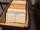 Ibm Punch Cards Mainframe Computers Data Entry Vintage