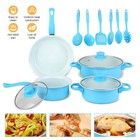 13pcs Non-stick Kitchen Cookware Set Pots And Pans Set With Detachable Handle Us