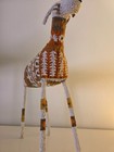 Authentic Monkeybiz Beaded Boki Sculpture     15  Handmade South African Folk Art 