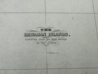 Mid 19th Century The Hawaiian Islands Map By E W Bouve Hawaii Antique Original