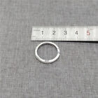 925 Sterling Silver Split Key Ring Clasp For Keychain Diameter 20mm