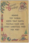 Santa s New Story Book 1951 Giveaway Promo Promotional Christmas Claus Comic Vg