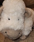 Jellycat Truffles Lamb Sheep Floppy Pillow Plush Stuffed Animal 12  X 14 