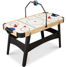 54 Inch Air Hockey Table Powerful Motor Led Scoreboard Kids Game Equipment New