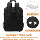 Stroller Travel Bag Compatible Gb Pockit Air Plus All Terrain Lightweight Black