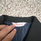 Cat   Jack Boys Black Tuxedo Suit Jacket Size 4 Lined Notch Lapel 2-button