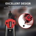 Rivet Nut Tool With A Step Drill Bit   90 Rivnuts  13  Heavy Duty Rivnut Tool   