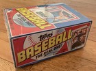 1982 Topps Baseball Empty Opened Display Wax Box  db48