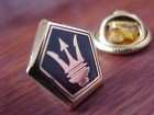 1989 1990 1991 Maserati Chrysler Tc Gold Hat Pin Licensed   Discontinued