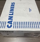 Radiance 40-45 Gal Trash Can Liners 40x48 13 Mic Natural 250 case I25229