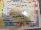 Celine Dion Autograghed Flat