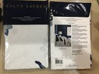 Ralph Lauren Blanc Bleu Fallon Floral Blue white 1pc King  Sham Nip  145