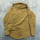 Vintage 70s Boy Scouts Of America Button Up Uniform Shirt Xl Usa Multiple Patch