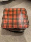 1950s Vintage Plaid Lunch Box-aladdin Industries-no Thermos
