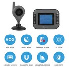 Timeflys Video Baby Monitor With Camera And Audio C240v 2 4  Screen  Auto Nig   