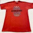 Vintage 80s Adidas Summer Athletic League Trefoil T-shirt Medium Single Stitch