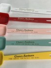 Set Of 5 Vintage Chase   Sanborn Instant Coffee Plastic Measuring Scoop Nos