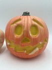Vintage Gurley Bleeding Skull   Sun It Corp Large Pumpkin Candle