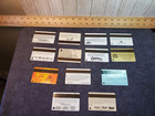 Vtg Mixed  Lot Of 13 Las Vegas Hotel gambling Casino Players Club Cards