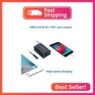 150w Power Inverter 12v Dc To 110v Ac Car Plug Adapter Outlet Converter With 2 4