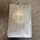 Abercrombie   Fitch Leather Prohibition Bootlegger Briefcase Liquor Flask 2x64oz