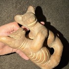 Mexican Folk Art Red Clay Dancing Dogs Of Colima Pottery Sculpture 7 