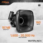 4x Prv 1  Mids   High Frequency 600 Watts 4 Ohm Horn Drivers Mini Wg175py-nd-4
