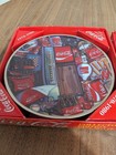 1103 Vtg 1995 Coca Cola 4  Mini Plate Collectors Edition  Set Of 2 W easel