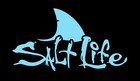 Salt Life Shark Fin Die Cut Sticker 10 25  Pick Your Color And Size Upto Xxl 24 
