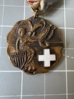 Vintage Diegest   Clust Boy Scout First Aid Contest Medal  Genuine Bronze