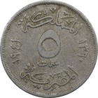 Egypt - 5 Milliemes - 1941  1360  - Farouk