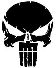 Punisher Skull Painting Stencil For Diy Projects - Stencilair