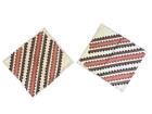 Authentic Vintage Hutsul Embroidered Pillowcases - Set Of 2 - Verkhovyna 1960s
