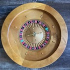 Leyndo 20    Wooden Roulette Wheel With 4 Roulette Balls Casino Grade