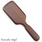 Pocket Hair Wooden Comb Brush Salon Styling Hairbrush  Massager Detangling Comb