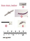 6pcs Sterling Silver 2mm Hole 5mm Stopper Bead  European Charm  902