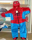 Spiderman Cuddle Club One Piece  rain Suit  - Size 5t
