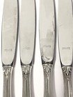 Wallace Rose Point Sterling Silver Dinner Knives Set 4