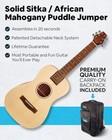 Journey Instruments     Pj410n Puddle Jumper Collapsible Acoustic Travel Guitar