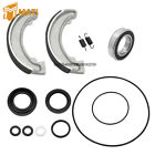 Rear Brake Drum Bearing  seals Kit W shoes For Honda Trx300 2x4 4x4 Fourtrax 300