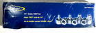 Snap On Tools Blue-point 10pc 1 4  Drive Torx Stubby Bit Socket Set Blptorx1410