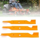 3 6 9 Pcs Lawn Mower 54  Blade For Craftsman Poulan Ayp electrolux 187254 187256