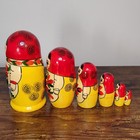 Vintage Russian Matryoshka Nesting Dolls Set Of 6 Hand Painted 6 5  