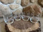 Kahlua Etched Logo On The Rocks Cocktail Glasses  set Of 4  Barware Advertising
