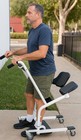 Patient Lift Transfer Stand Assist Device Mobility Aid W  Wheels For Elderly
