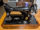 Restored 1925 Singer Model 99 Sewing Machine With Bentwood Case - Aa553910