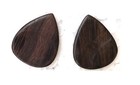 6 Sarod Jawa Pick Plectrum Set Traditional Crafted High Grade Coconut Shell