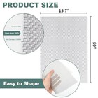 304 Stainless Steel Wire Mesh Screen 15 7 X 59 Inches  1mm Hole 20 Mesh  No Rust