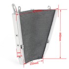 Radiator For Honda Cbr1000rr 2004 2005 Aluminum Core Engine Cooling Super Cooler