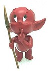 Hot Stuff  Little Devil Perplexed 3d Sculpted Pvc Pin - Harvey Comics Licensed